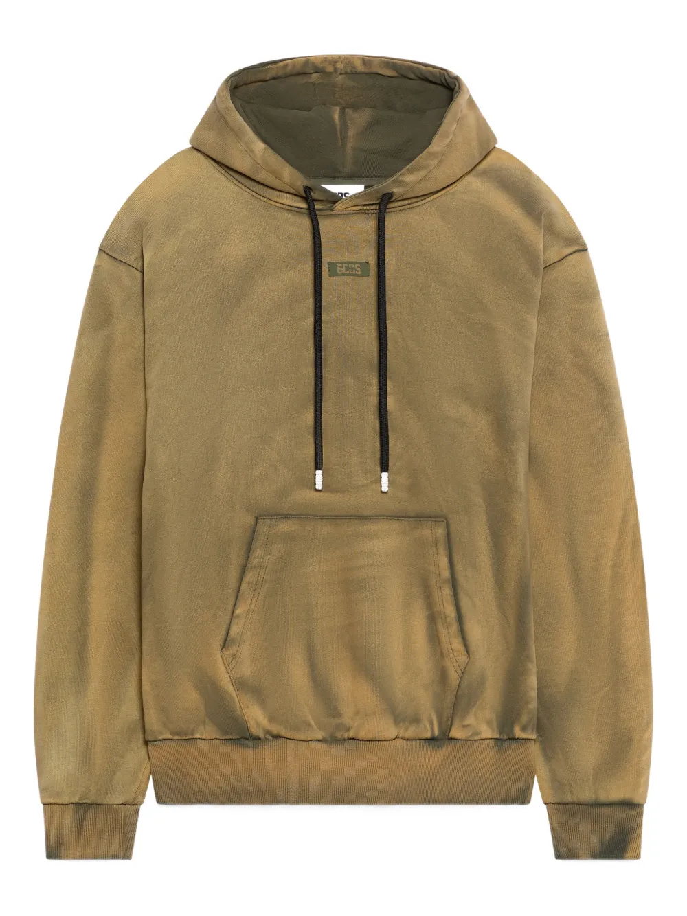 GCDS hoodie con cordones | verde | Image 1