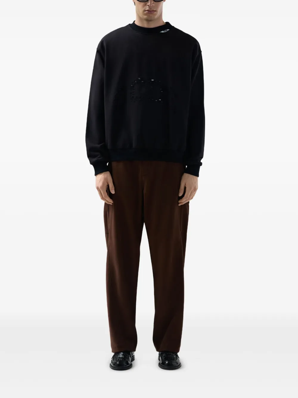 GCDS distressed-effect sweatshirt | Sweatshirts | Image 2