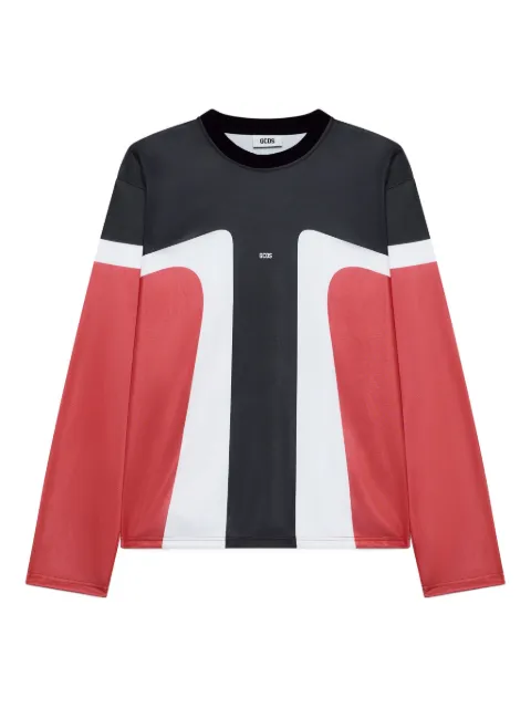 GCDS Racing long-sleeved T-shirt