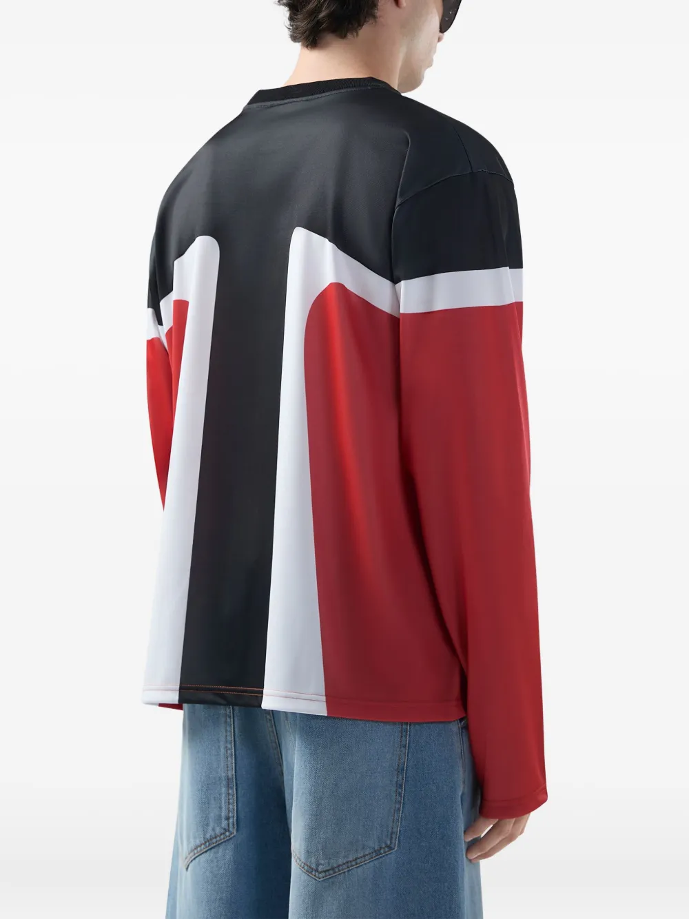 Gcds Racing Long-sleeved T-shirt In Multi