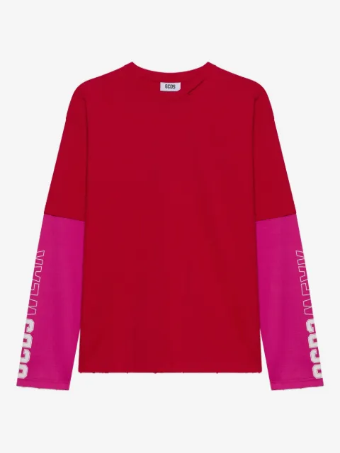 GCDS long-sleeved T-shirt