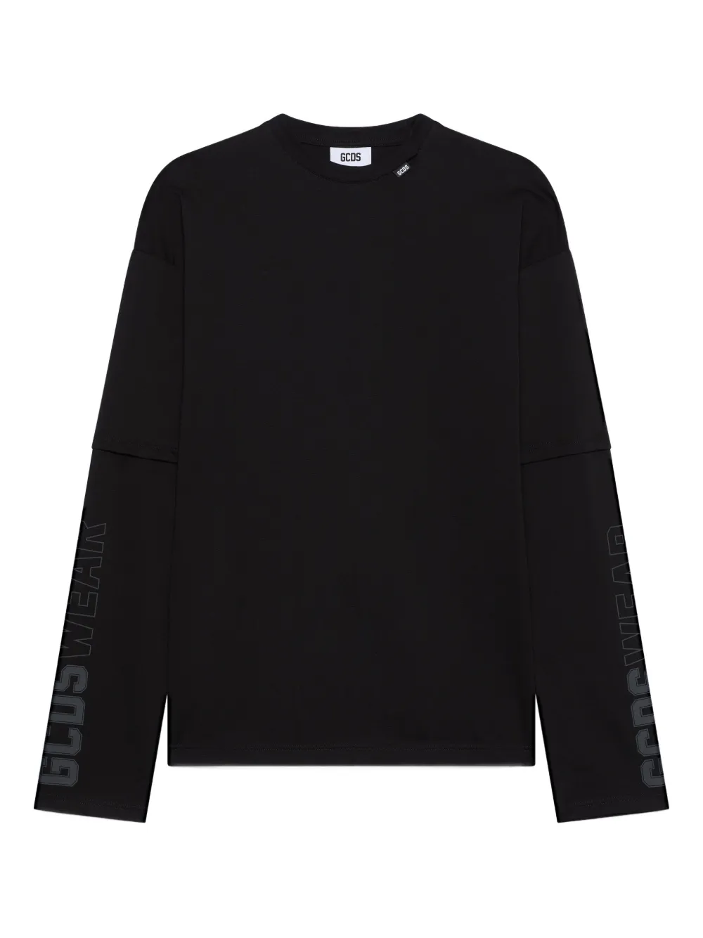 GCDS long-sleeve T-shirt | Black | Image 1