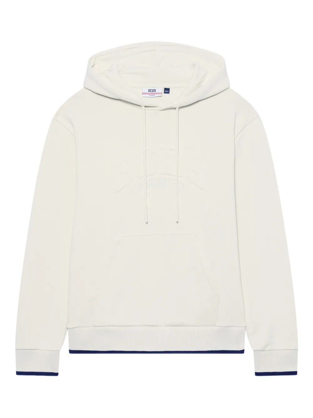 GCDS hoodie con logo en relieve | neutro | Image 1