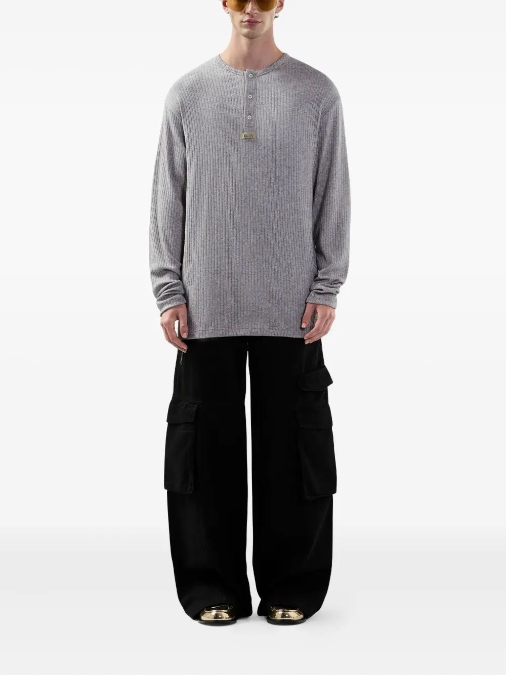 GCDS logo-patch long-sleeve T-shirt | T-Shirts | Image 2