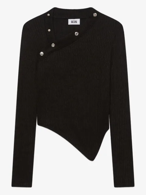 GCDS button-embellishment top