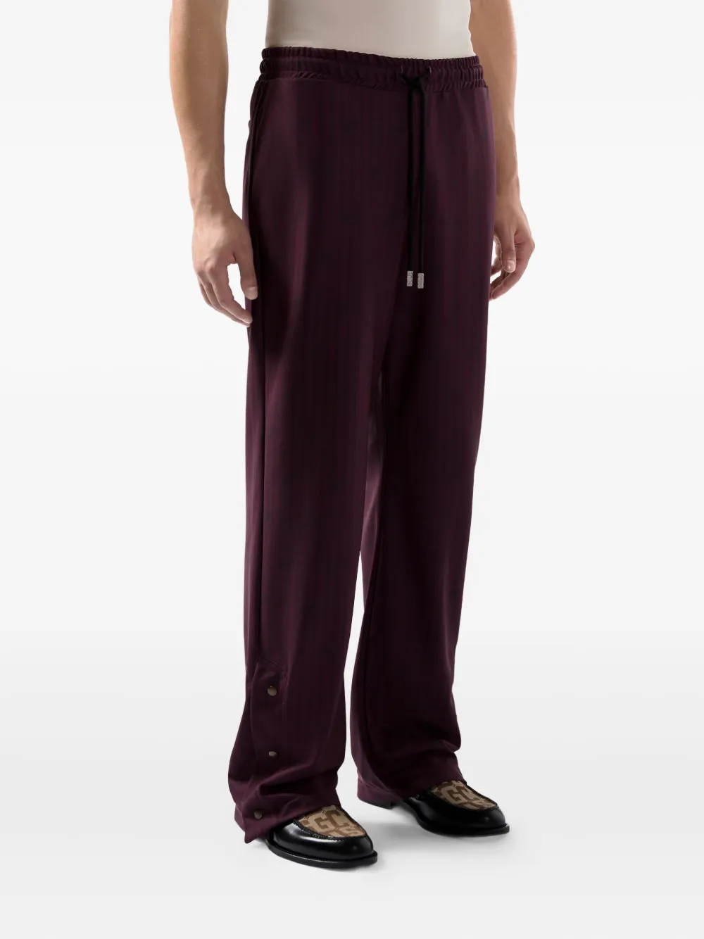 Gcds Drawstring-waist Pants In Red