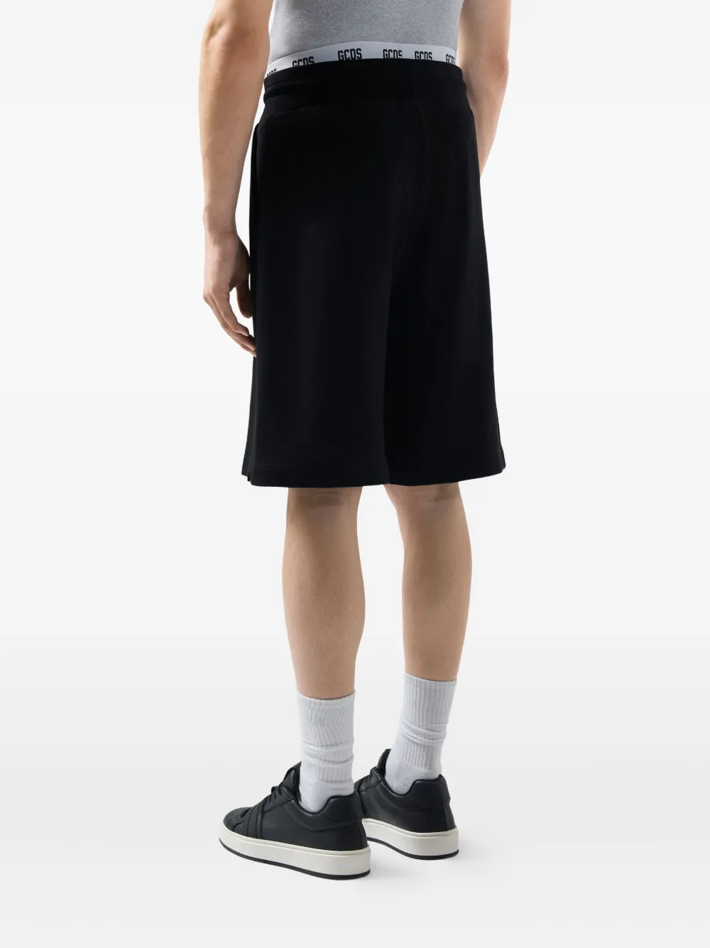 GCDS Shorts met trekkoordtaille Zwart
