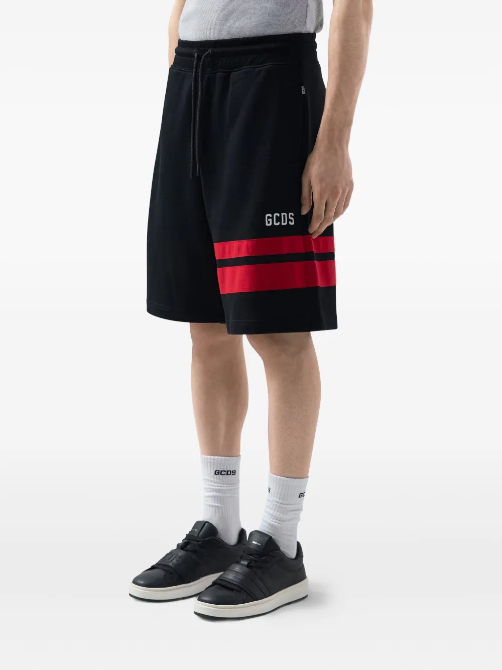 GCDS Shorts met trekkoord Zwart