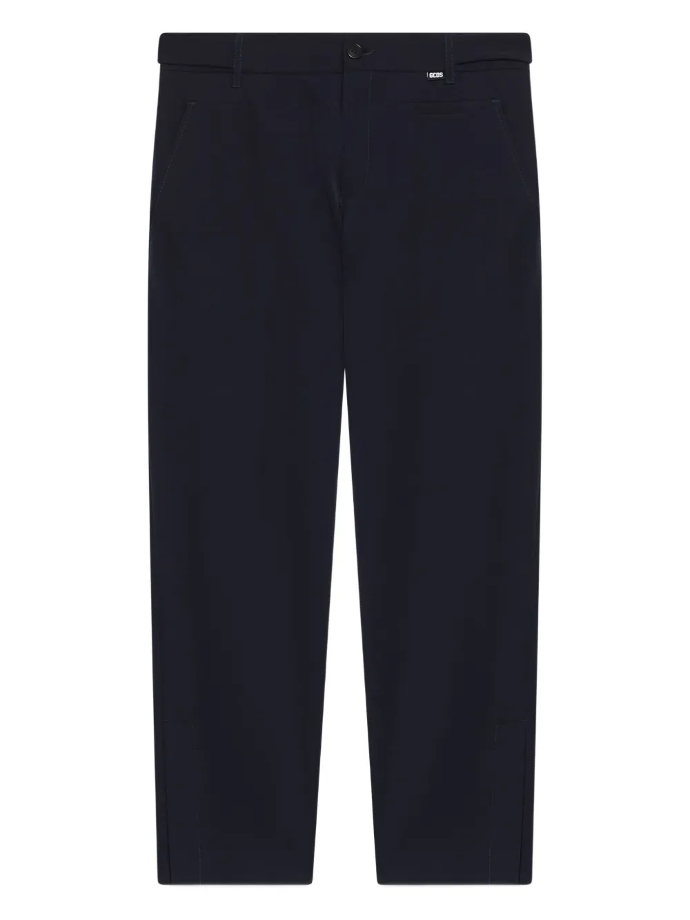 GCDS Pantaloni con logo - Blu