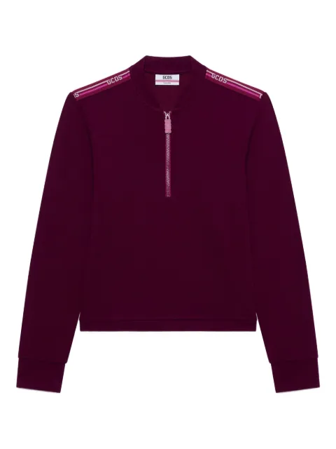 GCDS zip detail sweatshirt