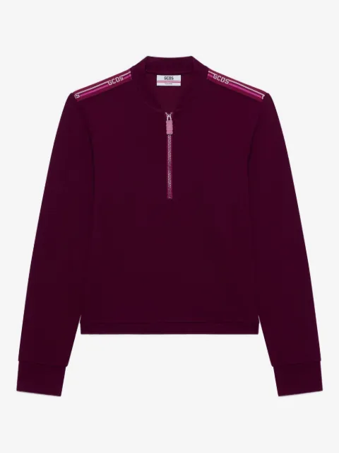 GCDS zip detail sweatshirt