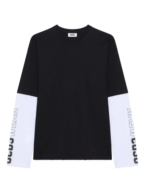 GCDS playera manga larga