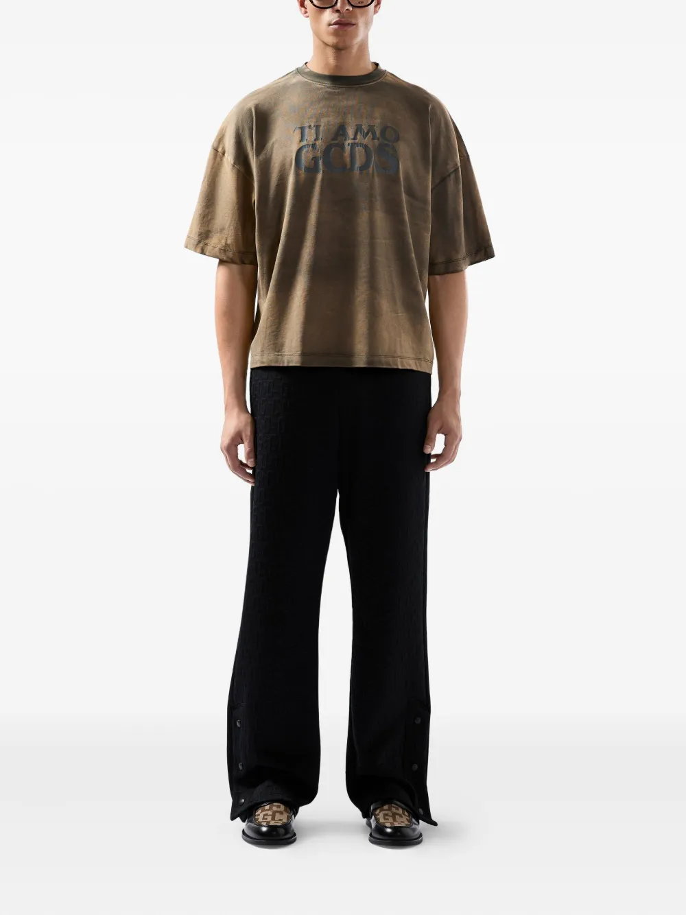 GCDS T-shirt - Groen