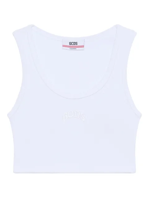 GCDS ribbed tank top