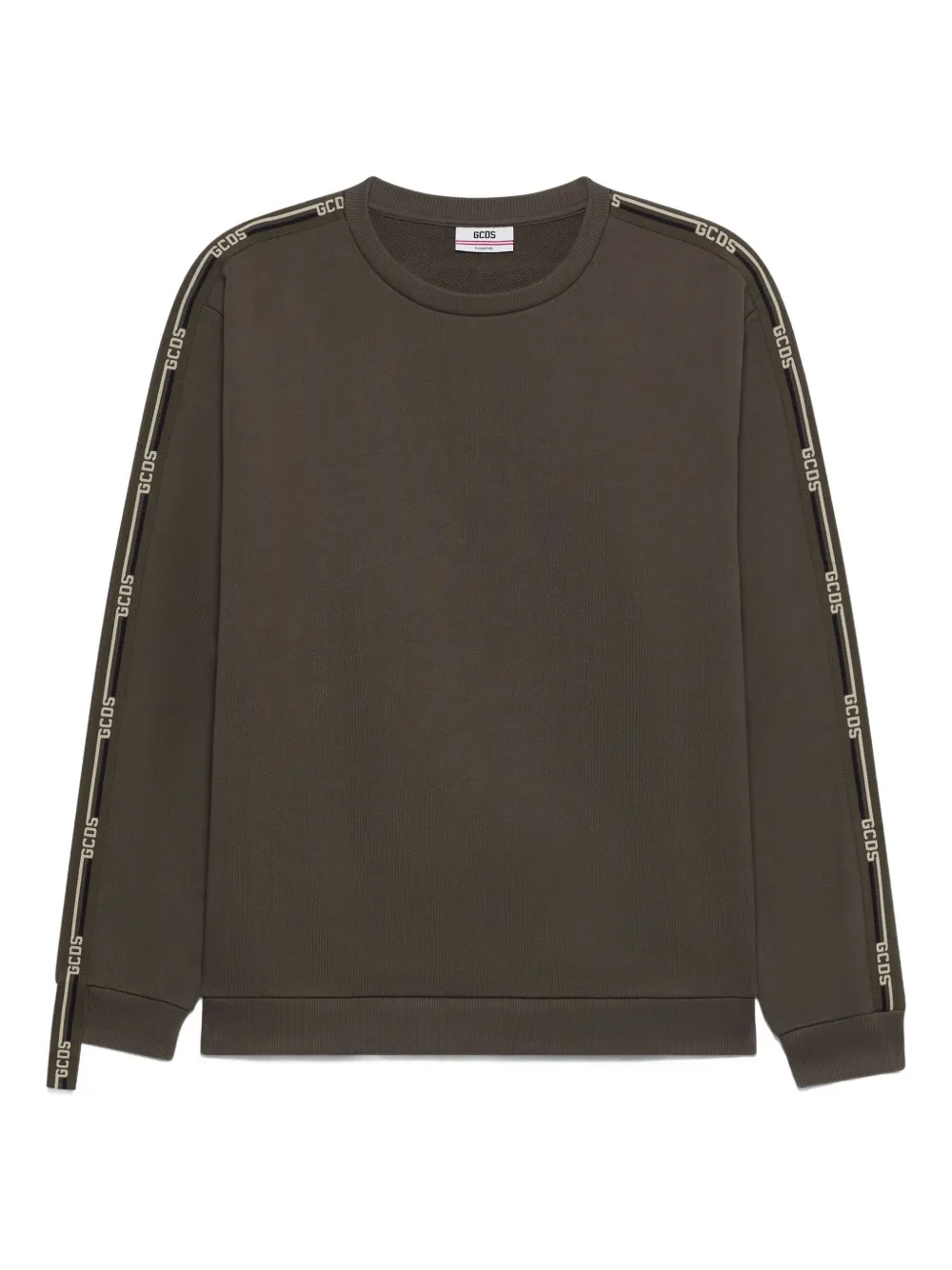GCDS sudadera con detalles del logo | verde | Image 1