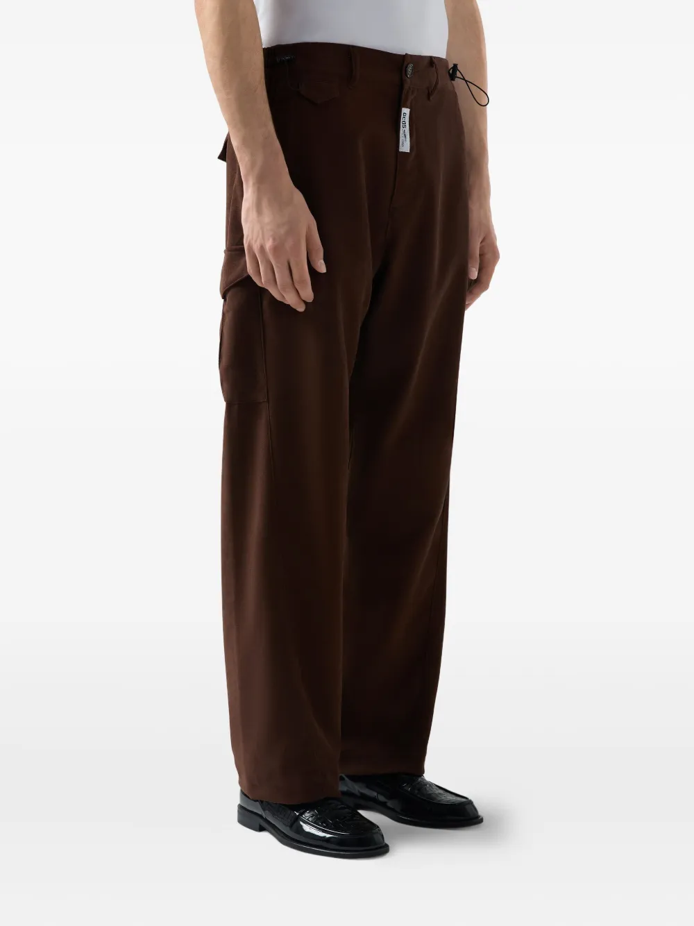 GCDS Broek met trekkoord Bruin