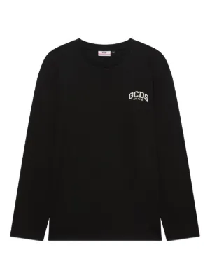 MSGM ロゴ ロングTシャツ | ブラック | FARFETCH JP