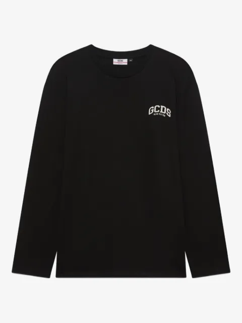 GCDS logo-print long-sleeve T-shirt