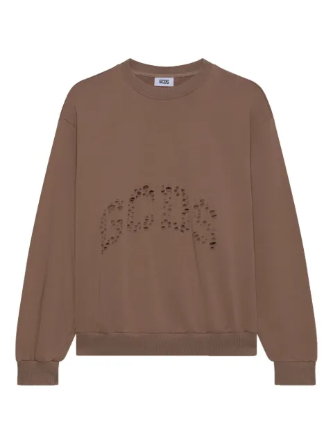 GCDS logo-embellishment sweatshirt