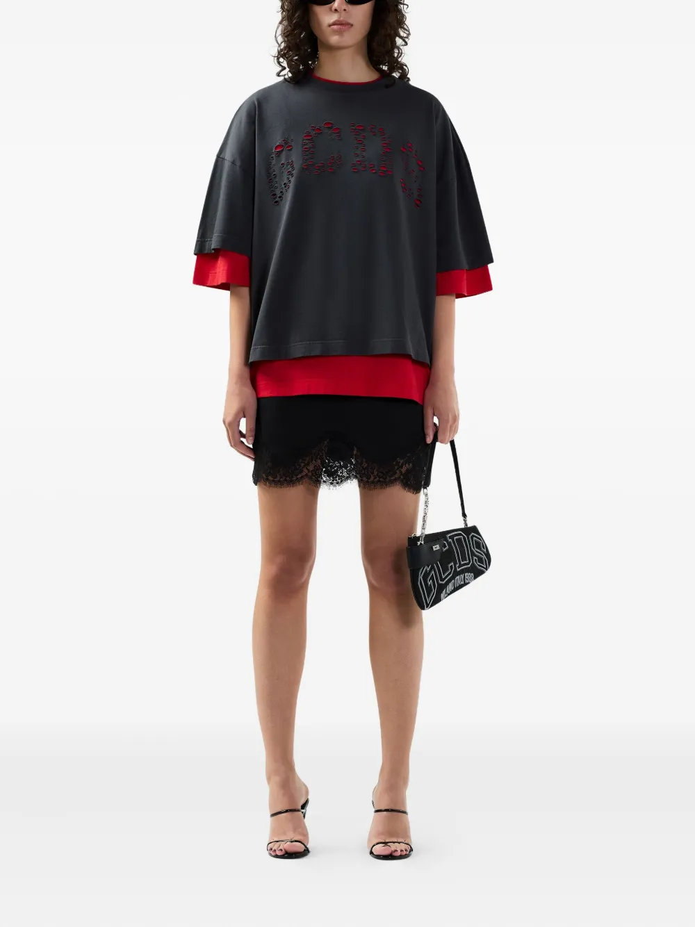 GCDS playera a capas con aberturas | Playeras y jerséis | Image 2