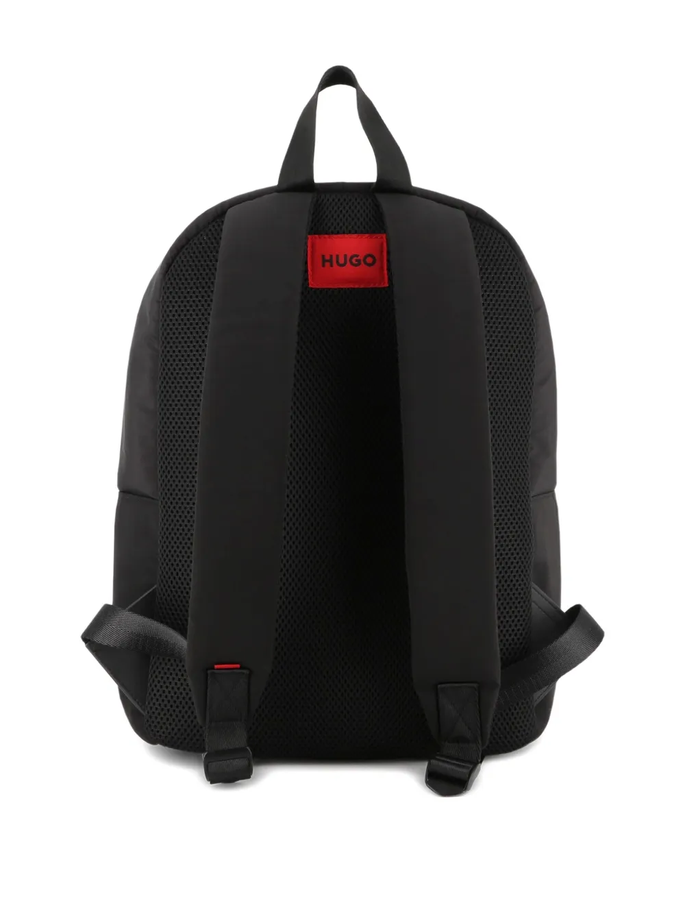HUGO KIDS Rugzak met logoprint - Zwart