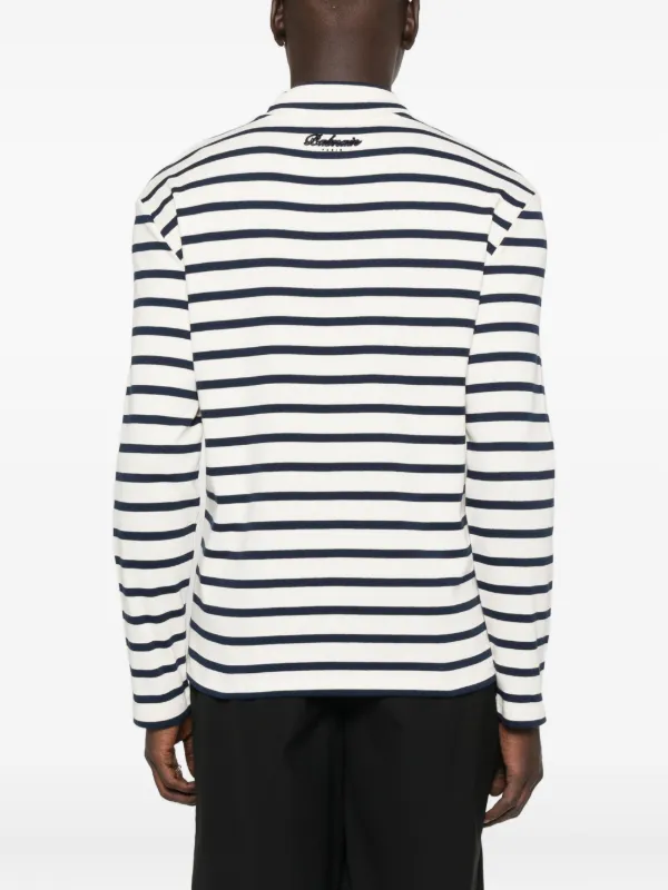 Balmain Camiseta Mangas Longas | Branco | FARFETCH BR