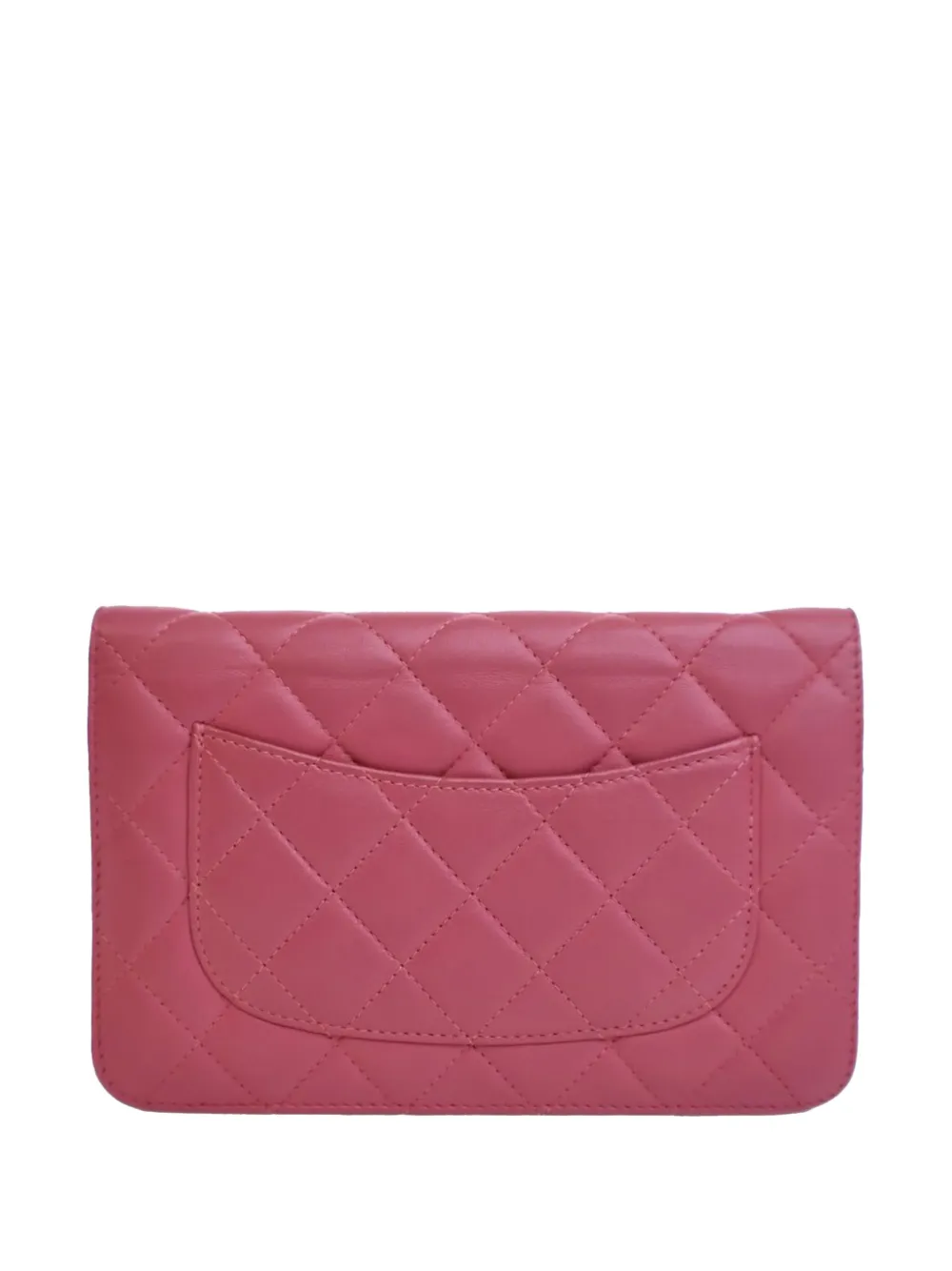 2013-2014 Classic Lambskin Wallet On Chain Crossbody Bag