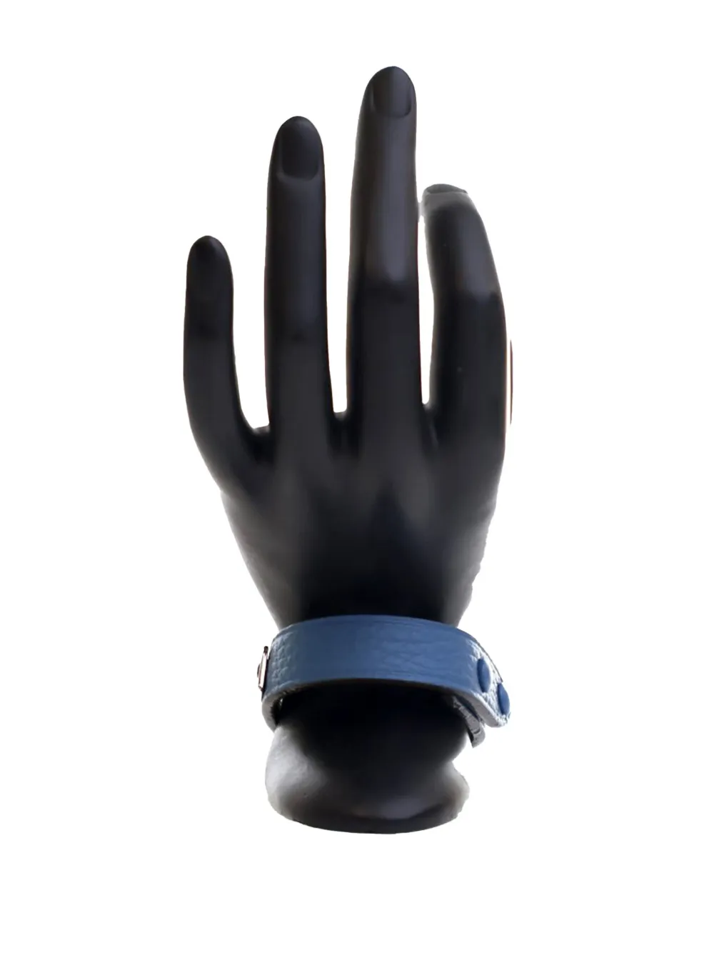 Pre-owned Louis Vuitton 2013 Taurillon Press It Bracelet 19 Costume Bracelet In Blue