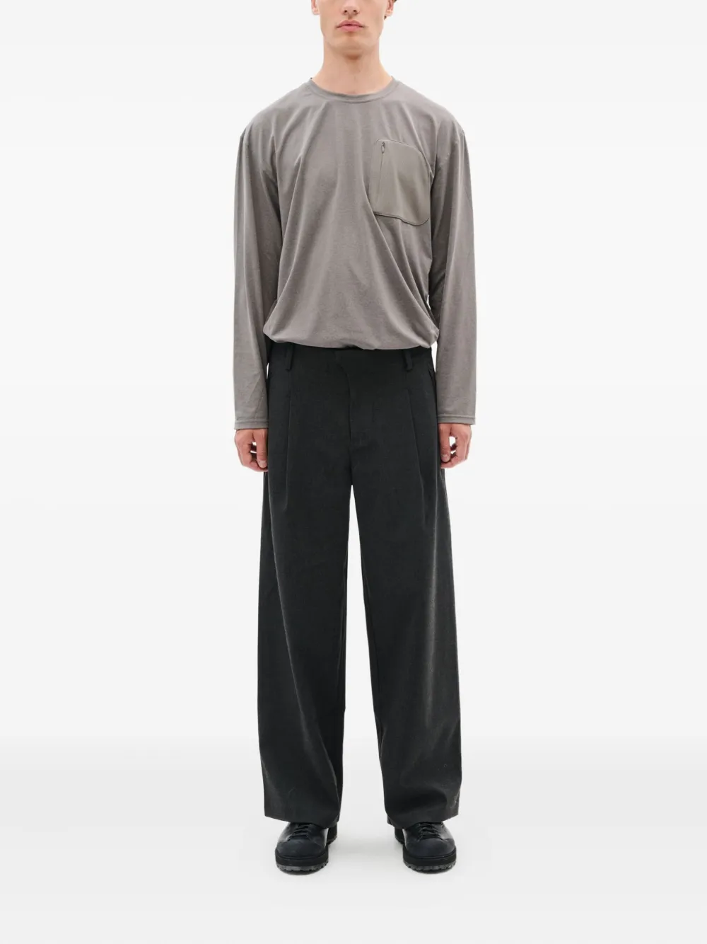 Hiking Patrol Mid-waist pantalon - DARK GREY