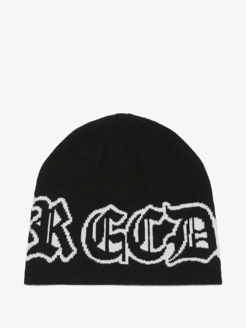 GCDS embroidered logo beanie hat