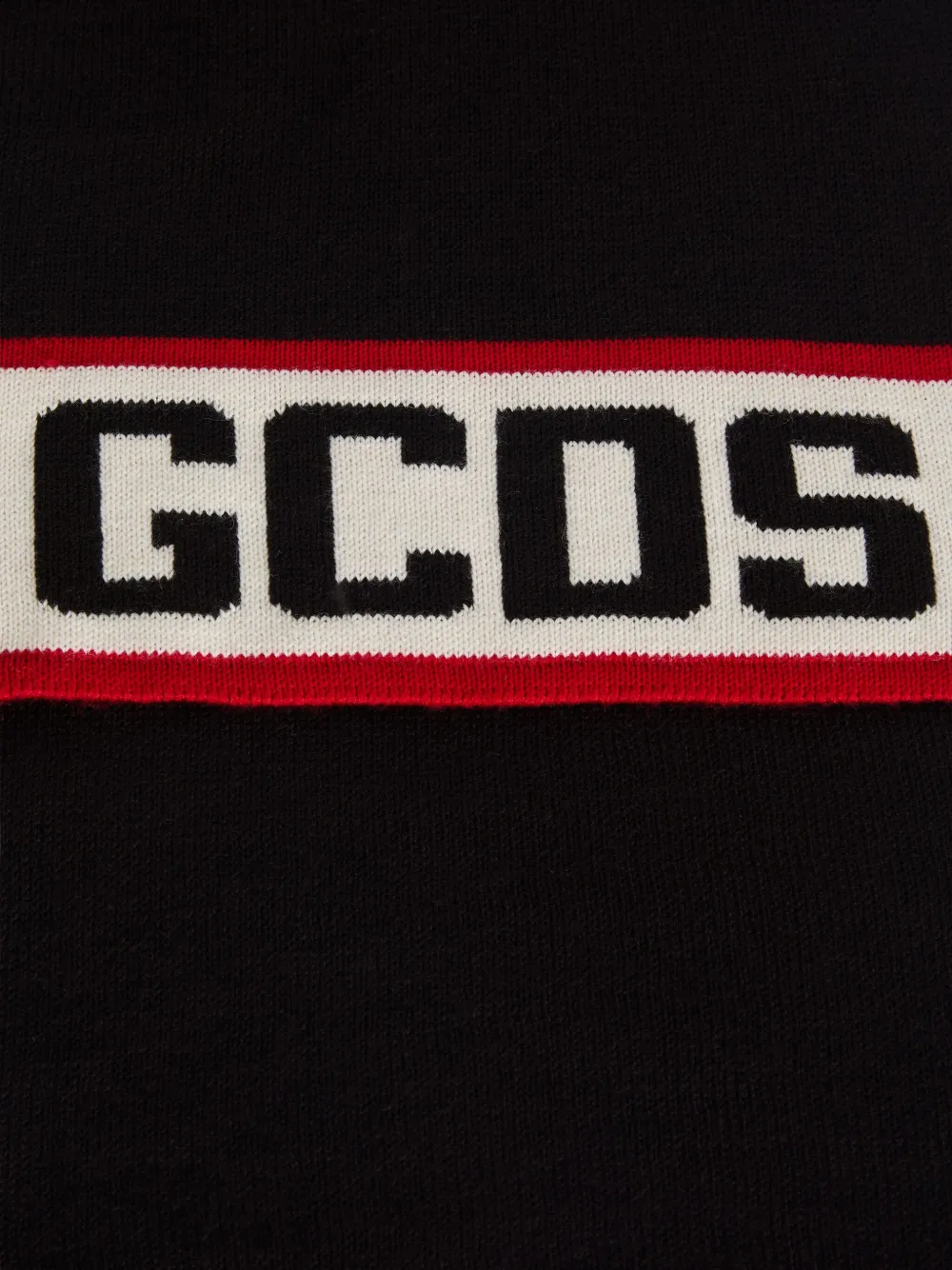 GCDS écharpe en maille à logo | Homme | Image 2