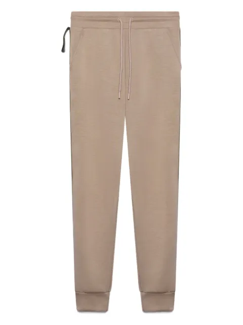 GCDS logo-tape scouba track pants