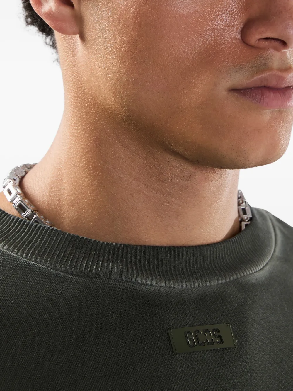 Gcds Logo-embroidered Beanie In Pink