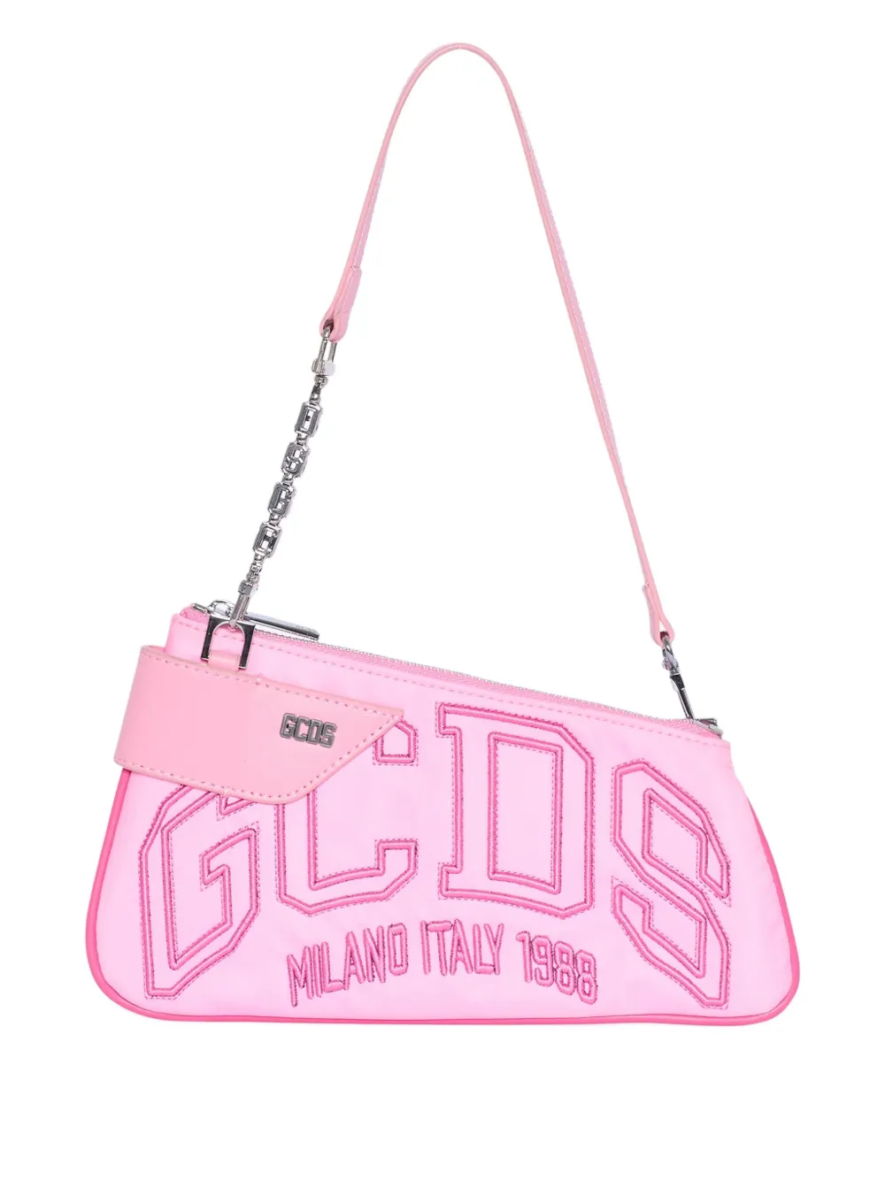 GCDS Comma Notte shoulder bag | Pink | Image 1