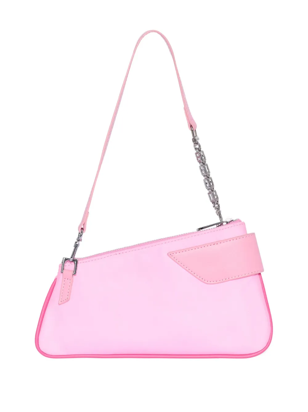 Gcds Comma Notte Shoulder Bag In Pink