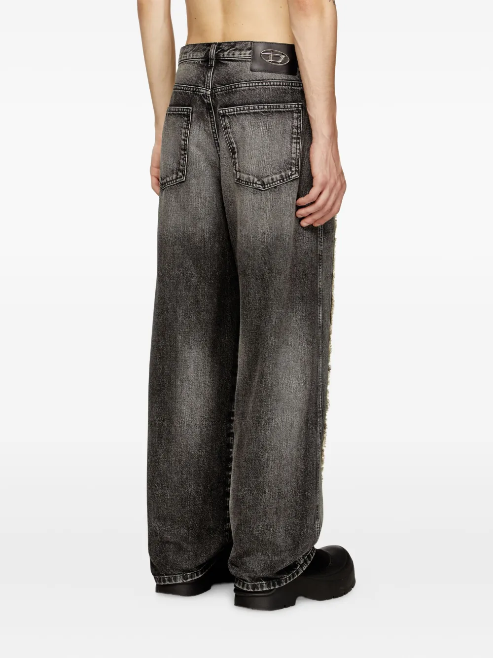 Diesel X Thug Club D-thugclub Jeans In Black