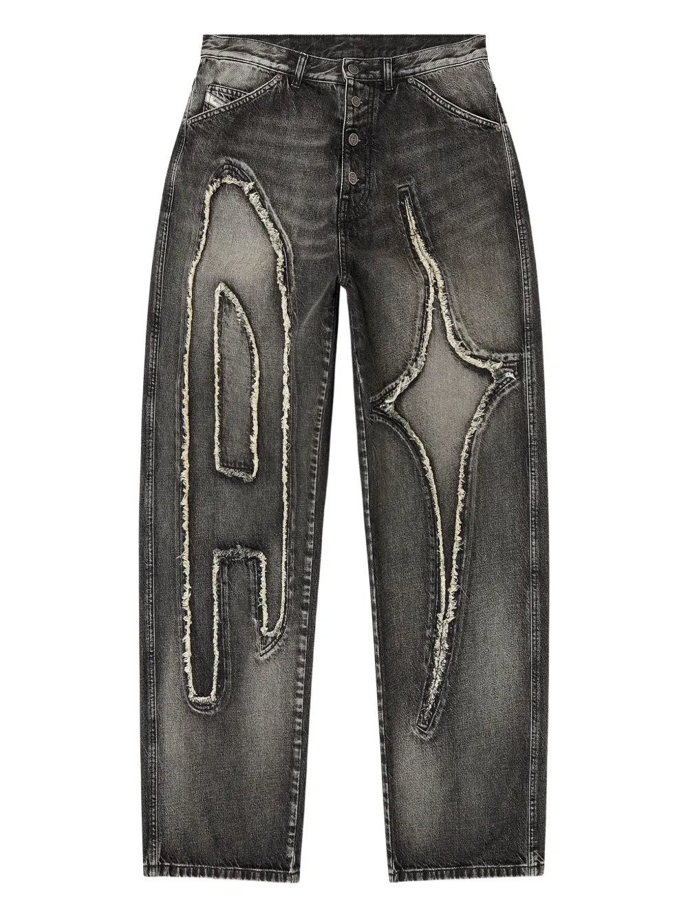 Diesel X Thug Club D-thugclub Jeans In Black