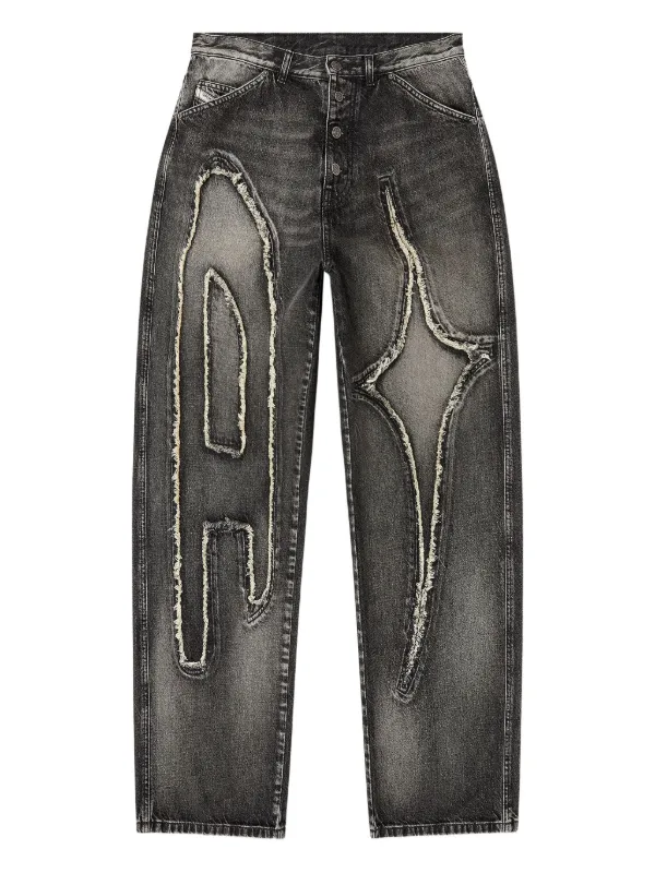 Diesel x Thug Club D-ThugClub ジーンズ | ブラック | FARFETCH JP