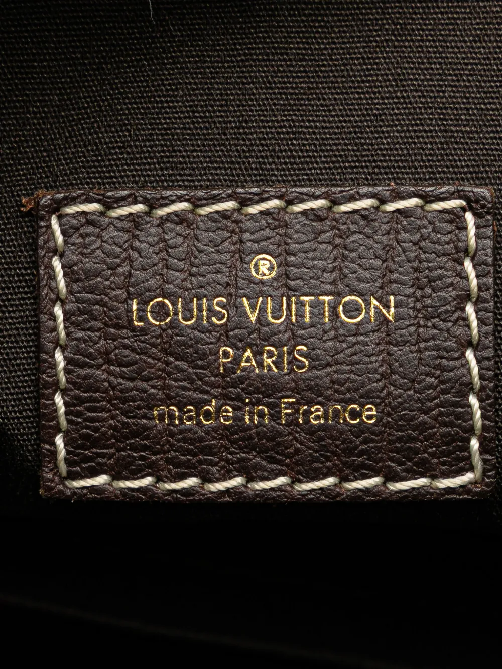 Pre-owned Louis Vuitton 2008 Monogram Mini Lin Besace Angele Satchel In Brown
