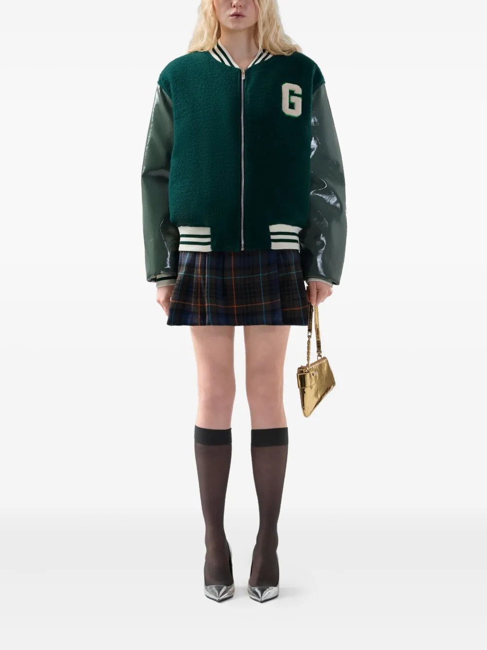 GCDS letterman zip jacket | Varsity Jackets | Image 2