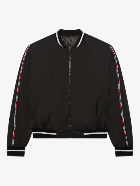 GCDS logo-embellishment bomber jacket