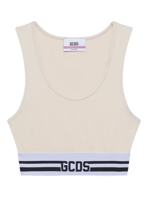 GCDS logo-band tank top