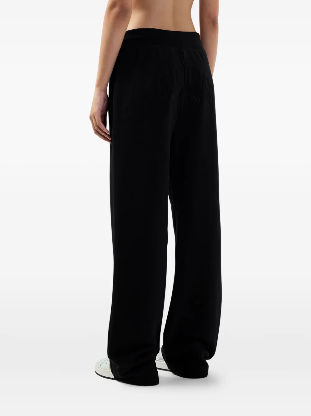 GCDS Broek met logoprint Zwart