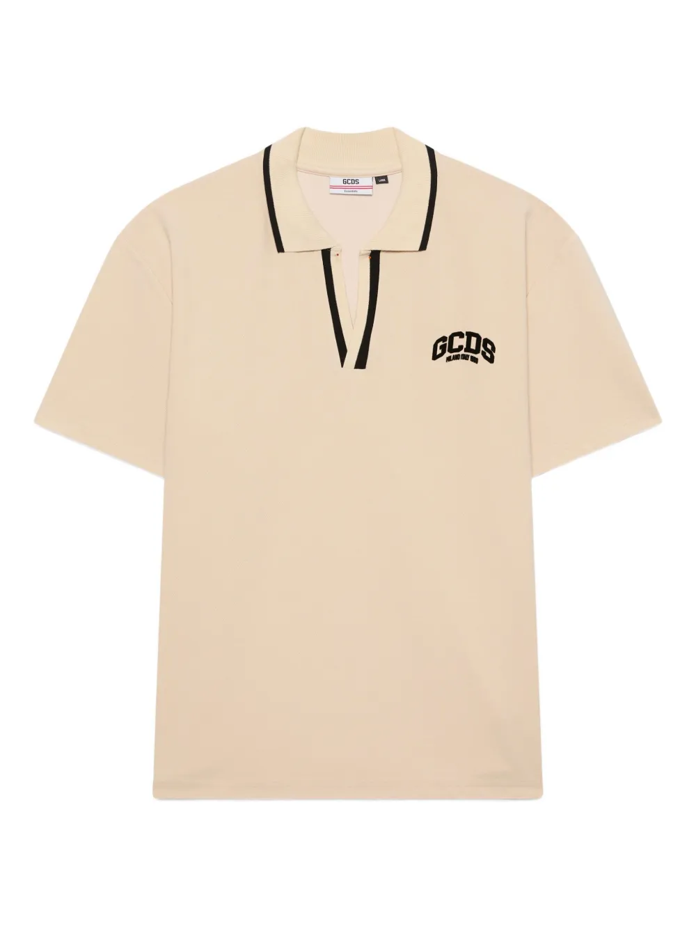 GCDS logo-print T-shirt | Neutrals | Image 1