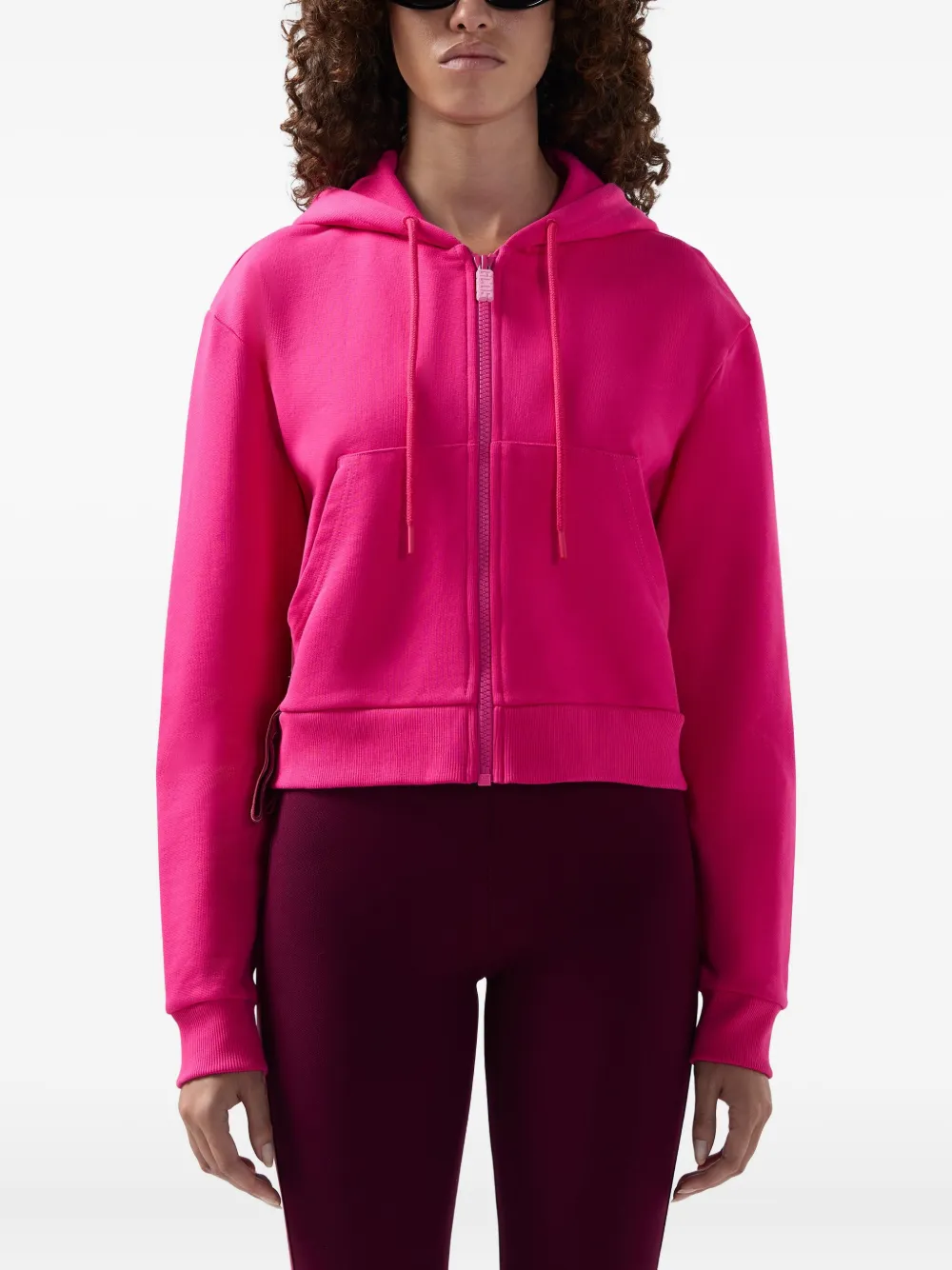Gcds Kapuzenpullover Mit Reissverschluss In Pink