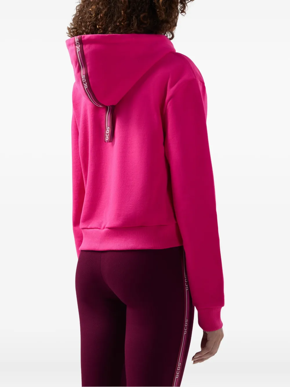 Gcds Kapuzenpullover Mit Reissverschluss In Pink