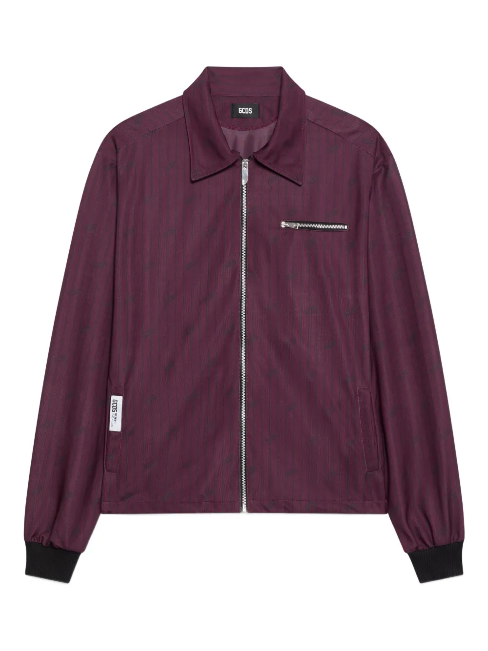 GCDS drop-shoulder jacket | Red | Image 1