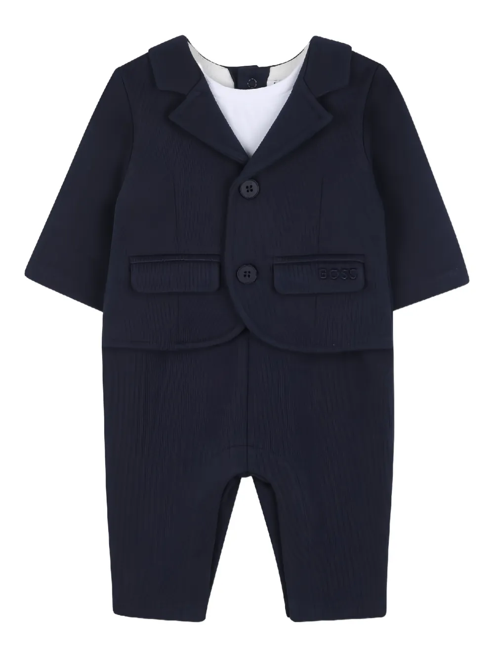 BOSS Kidswear two-button blazer romper | Blue | Image 1