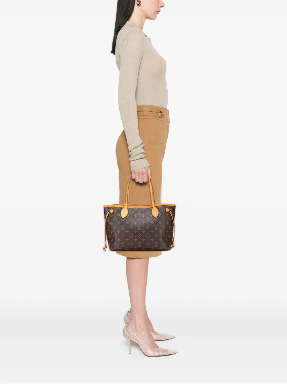 Louis Vuitton Pre-Owned 2007 Monogram Neverfull PM tote bag | Pre-Owned | Image 2