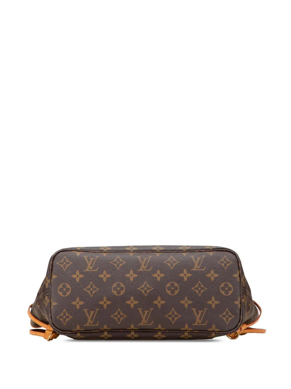 Pre-owned Louis Vuitton 2007 Monogram Neverfull Pm Tote Bag In Brown